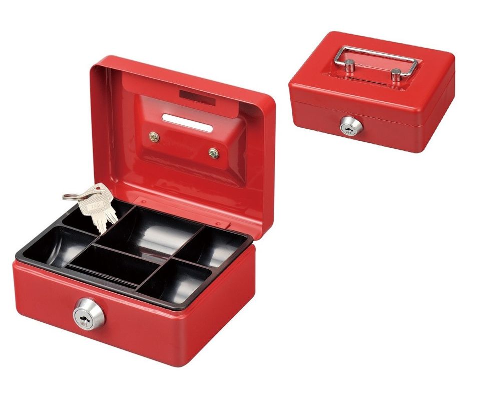 5 Inch Lockable Coin Money Storage Safe Piggy Bank With Key Lock